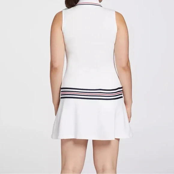 Walter Hagen Women's Taped Drop Waist Golf Dress - Picture 3 of 6